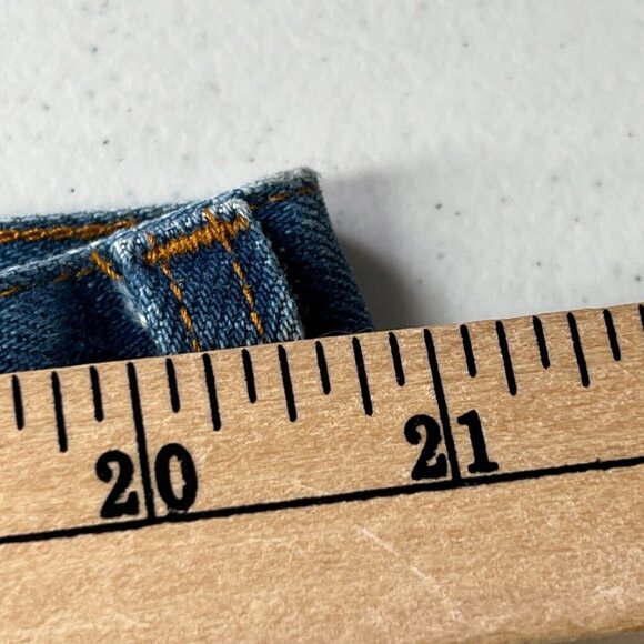 Tyndale Fr Jeans Mens 42 X 27 Blue Denim Fire Resistant Straight Leg * - Picture 8 of 11